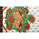 Tela Navideña Grandes Kerstklok Rojo Tela Navideña Grandes Kerstklok Rojo