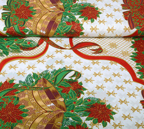 Tela Navideña Grandes Kerstklok Rojo Tela Navideña Grandes Kerstklok Rojo