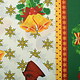 Christmas Fabric Snowflakes Green