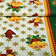 Christmas Fabric Snowflakes Green