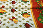 Kerststof Sneeuwvlokjes Rood Kerststof Sneeuwvlokjes Rood