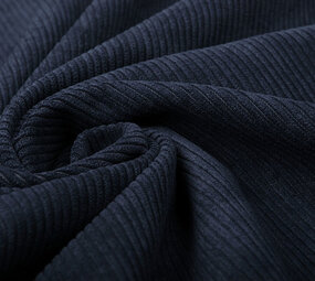 8 W Corduroy Navy Blue