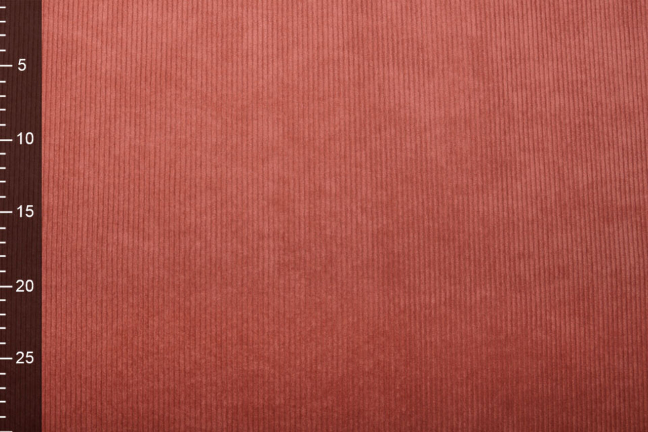 8 W Cordstoff Rot Brique 8 W Cordstoff Rot Brique
