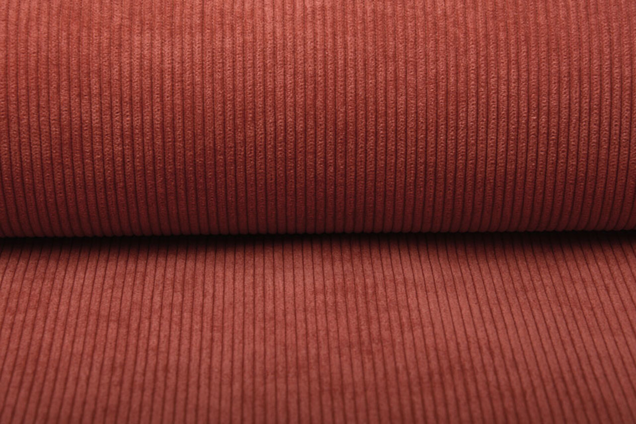 8 W Velours Côtelé Rouge Brique 8 W Velours Côtelé Rouge Brique