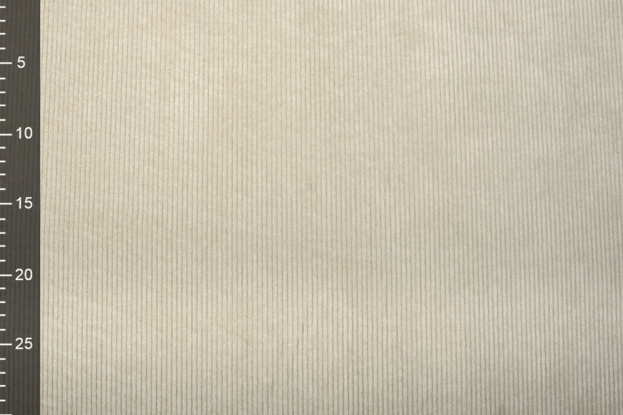 8 W Cordstoff Beige