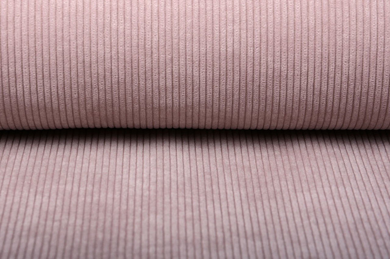 8 W Velours Côtelé Rose Poudré 8 W Velours Côtelé Rose Poudré