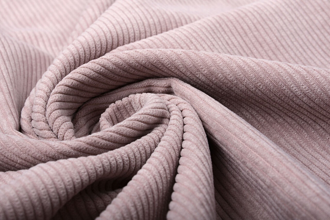 8 W Velluto a Coste Rosa Cipria 8 W Velluto a Coste Rosa Cipria