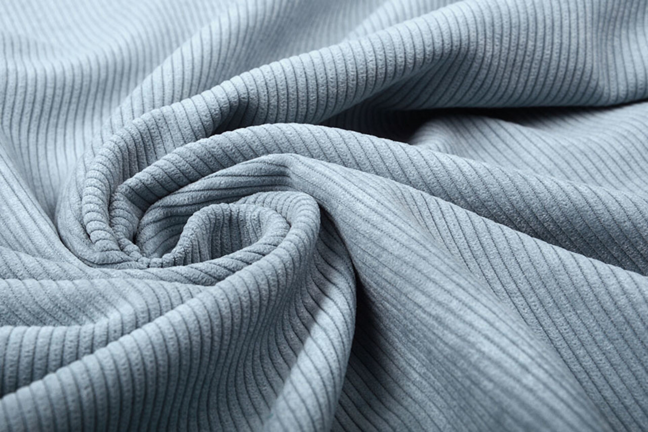 8 W Corduroy Grey Blue