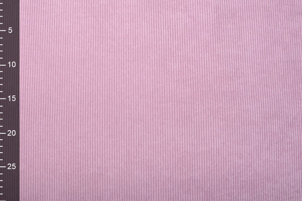 8 W Velours Côtelé Vieux Rose
