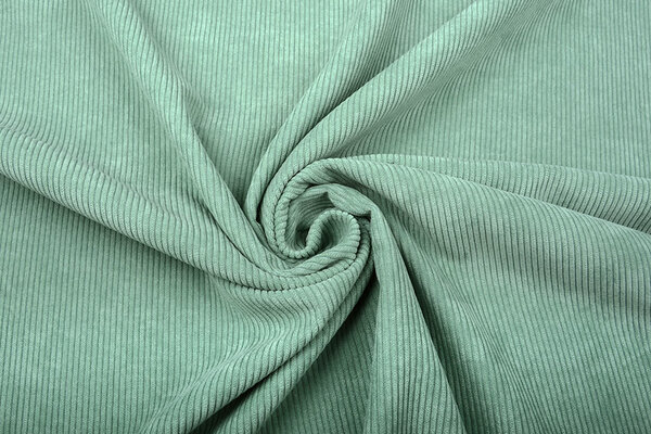 8 W Cordstoff Altgrün 8 W Cordstoff Altgrün