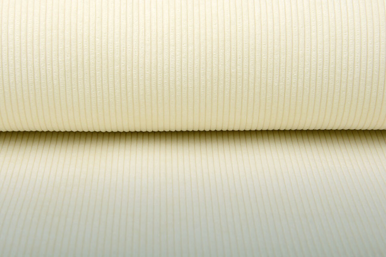 8 W Cordstoff Creme 8 W Cordstoff Creme