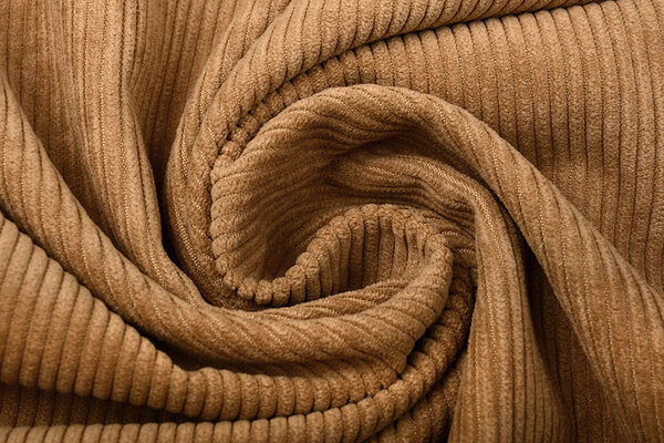 8 W Corduroy Mocha Brown