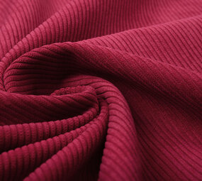 8 W Corduroy Wine Red