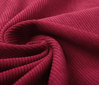 8 W Corduroy Wine Red