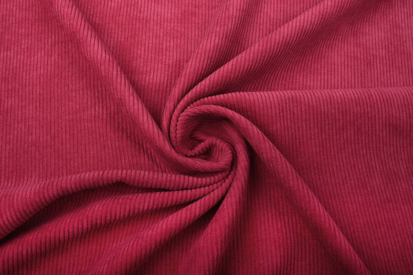 8 W Corduroy Wine Red