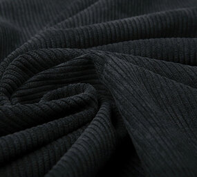 8 W Corduroy Black