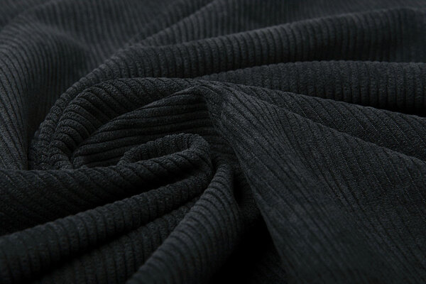 8 W Corduroy Black