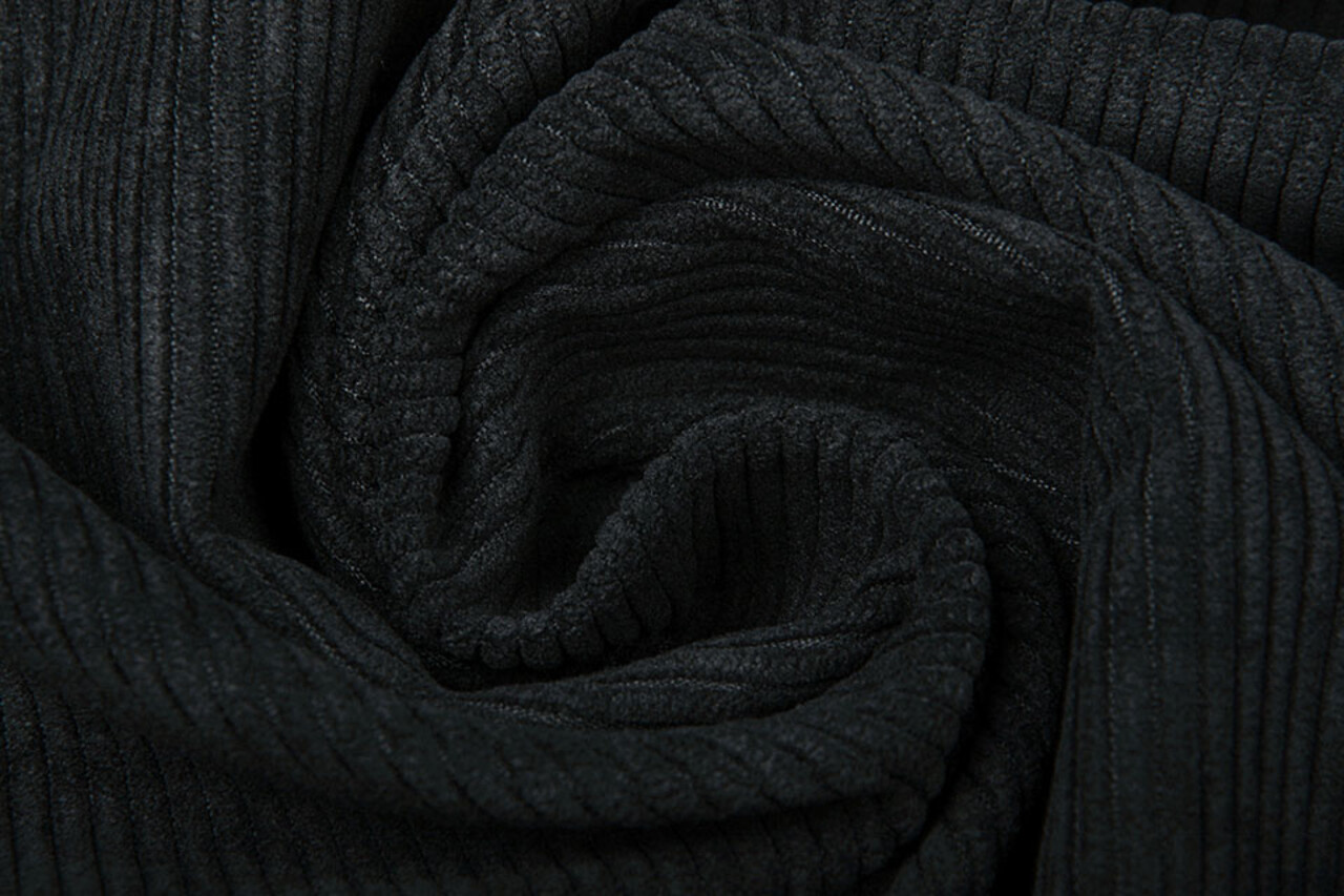 8 W Corduroy Black