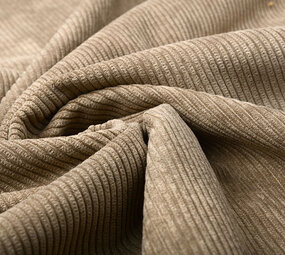 8 W Cordstoff Taupe 8 W Cordstoff Taupe