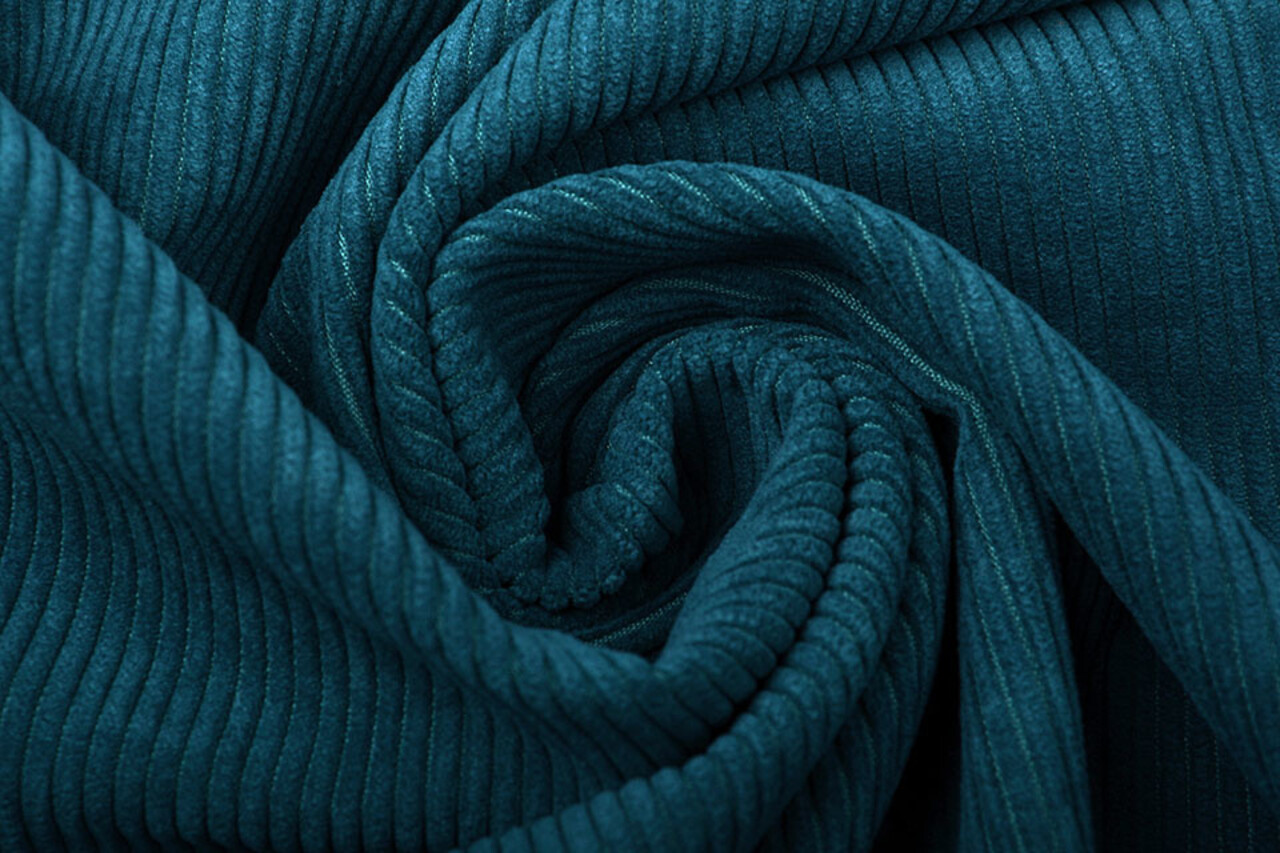 8 W Corduroy Donker Petrol 8 W Corduroy Donker Petrol