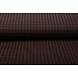 Stretch Cotone Pied Il Poule Mattone Stretch Cotone Pied Il Poule Mattone