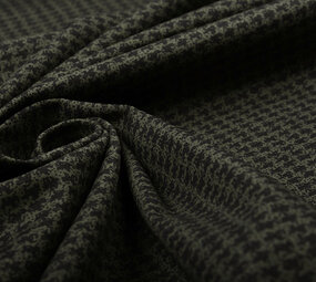 Jeans Stretch Pied de Poule Army Green