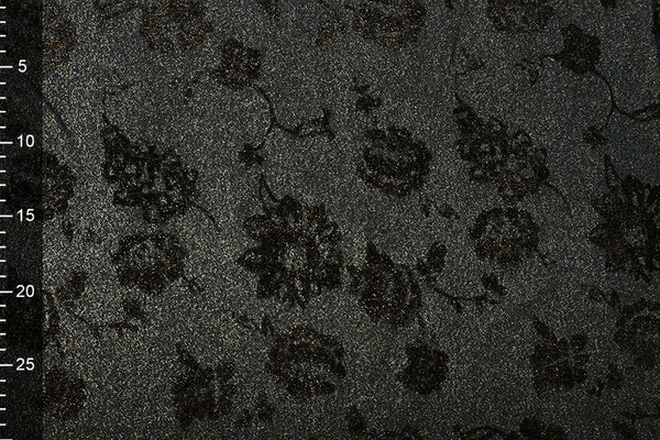 Denim Roses Glitter Dark Blue Denim Roses Glitter Dark Blue