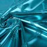 Lamé Printed Aqua Lamé Printed Aqua