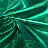 Lamé Printed Grass Green Lamé Printed Grass Green