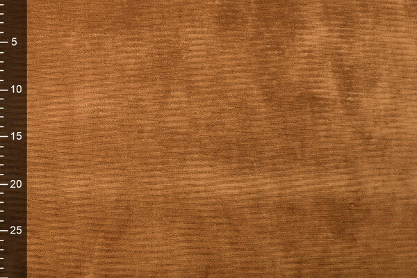 Coton Tricoté Grand Velours Côtelé Marron Moka Coton Tricoté Grand Velours Côtelé Marron Moka