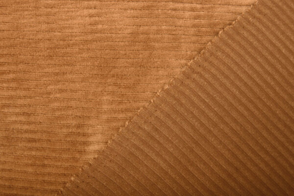 Coton Tricoté Grand Velours Côtelé Marron Moka Coton Tricoté Grand Velours Côtelé Marron Moka