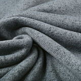 Strickfleece 2-Tone Grau