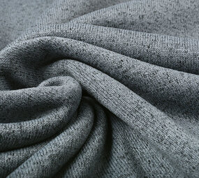 Polaire Tricotée 2-Tone Gris Polaire Tricotée 2-Tone Gris