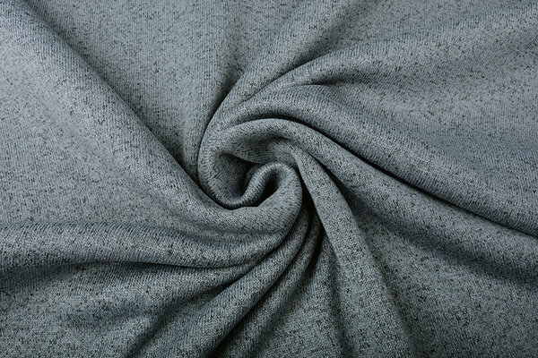 Knitted Fleece 2-Tone Grey