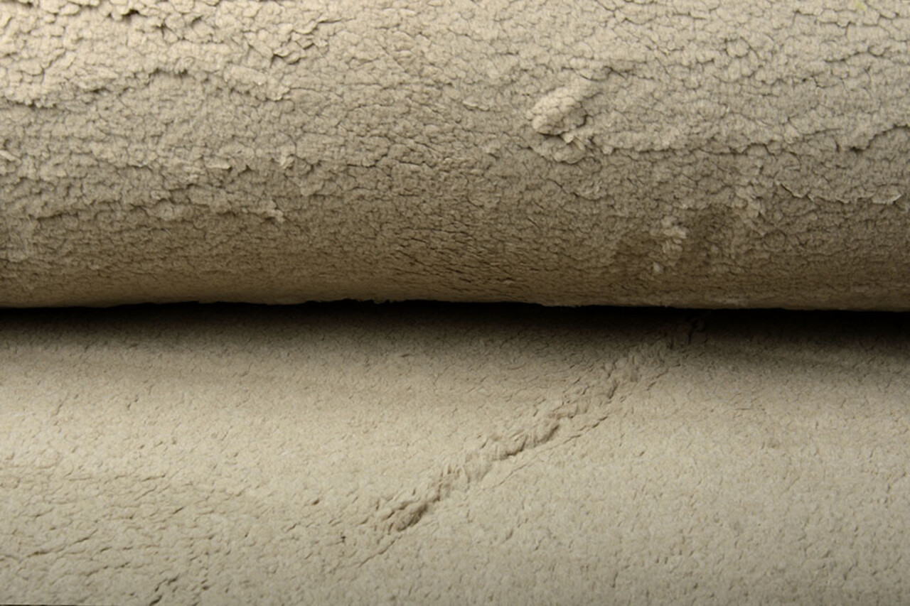 Teddystoff  Dunkelbeige Teddystoff  Dunkelbeige