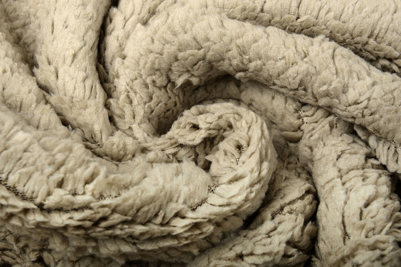 Teddy Stof  Donker Beige Teddy Stof  Donker Beige