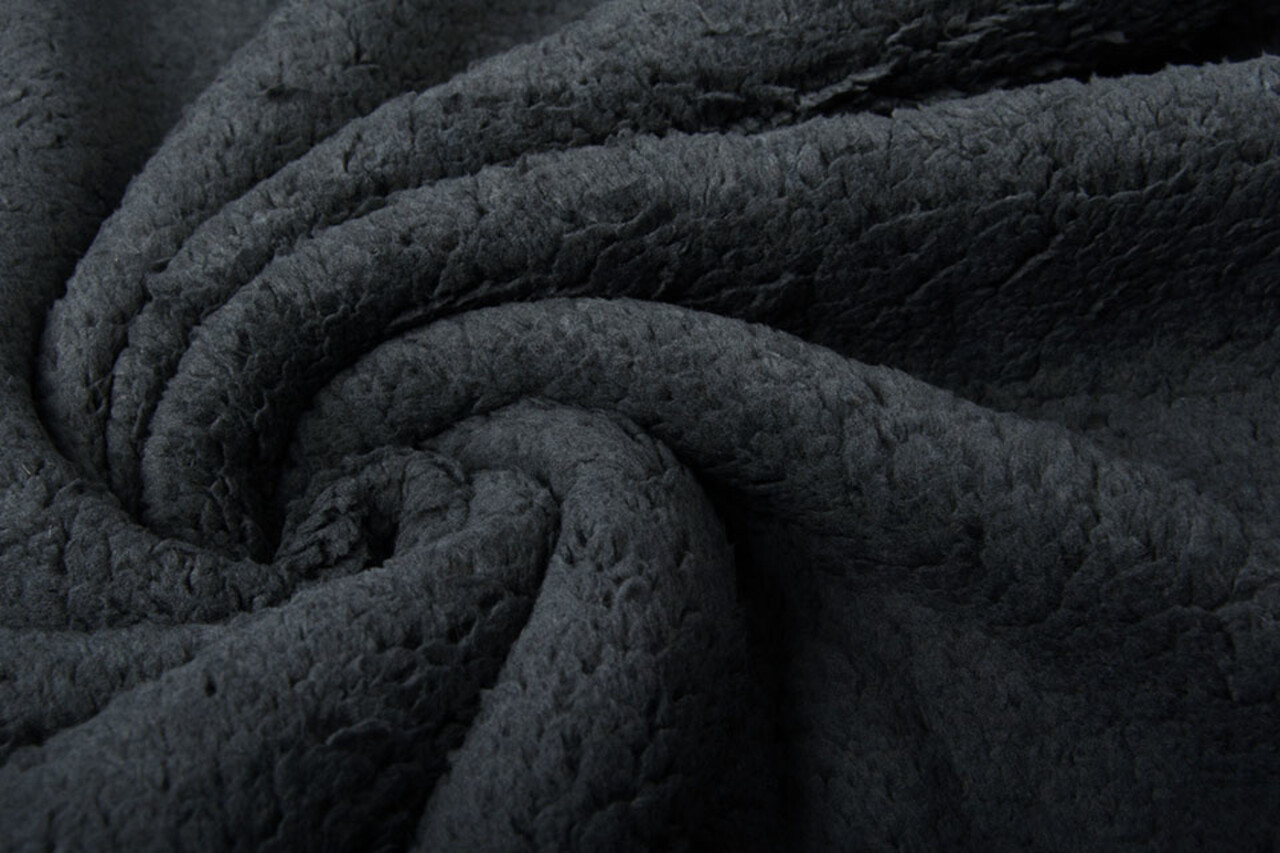 Teddy Stof  Donker Grijs Teddy Stof  Donker Grijs