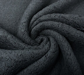Teddy Tissu Gris Foncé Teddy Tissu Gris Foncé