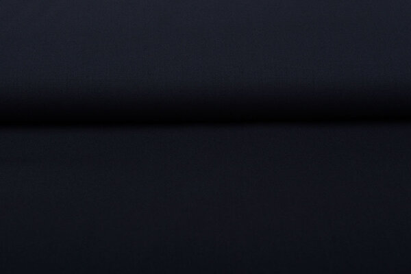 Woolen Viscose Fabric Worsted Navy Blue