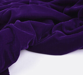 3 Mètre Velours Velours Tissu Vultur Violet 3 Mètre Velours Velours Tissu Vultur Violet