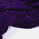 3 meter Velor Velvet Fabric Vultur Purple
