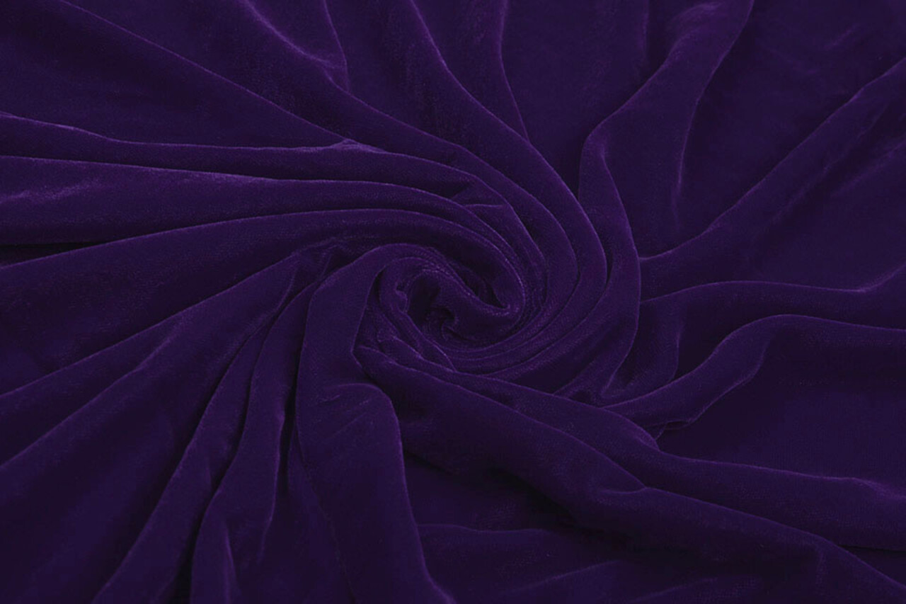 3 meter Velor Velvet Fabric Vultur Purple 3 meter Velor Velvet Fabric Vultur Purple