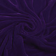 3 meter Velor Velvet Fabric Vultur Purple