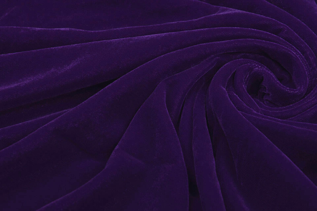3 meter Velor Velvet Fabric Vultur Purple 3 meter Velor Velvet Fabric Vultur Purple