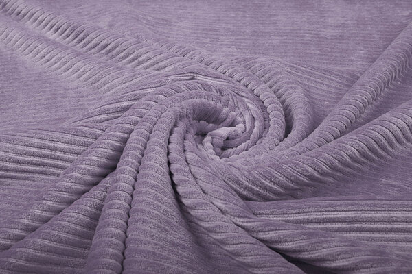 Coton Tricoté Grand Velours Côtelé Ancien Lilas Coton Tricoté Grand Velours Côtelé Ancien Lilas