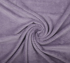 Cotton Knit Big Corduroy Old Lilac
