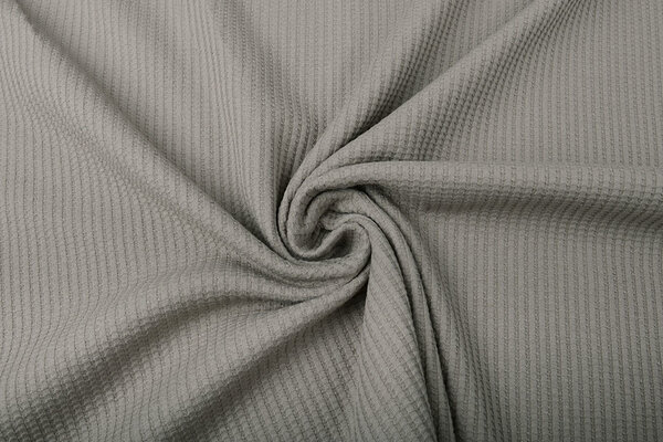 Oeko-Tex® Baby Jersey Wafel Katoen Taupe Oeko-Tex® Baby Jersey Wafel Katoen Taupe
