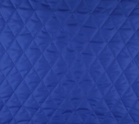 Gewatteerde voering Konings Blauw