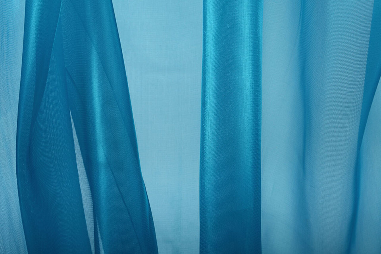 Coreano Seta Blu Petrolio Coreano Seta Blu Petrolio