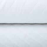 Quilted Poplin White Quilted Poplin White